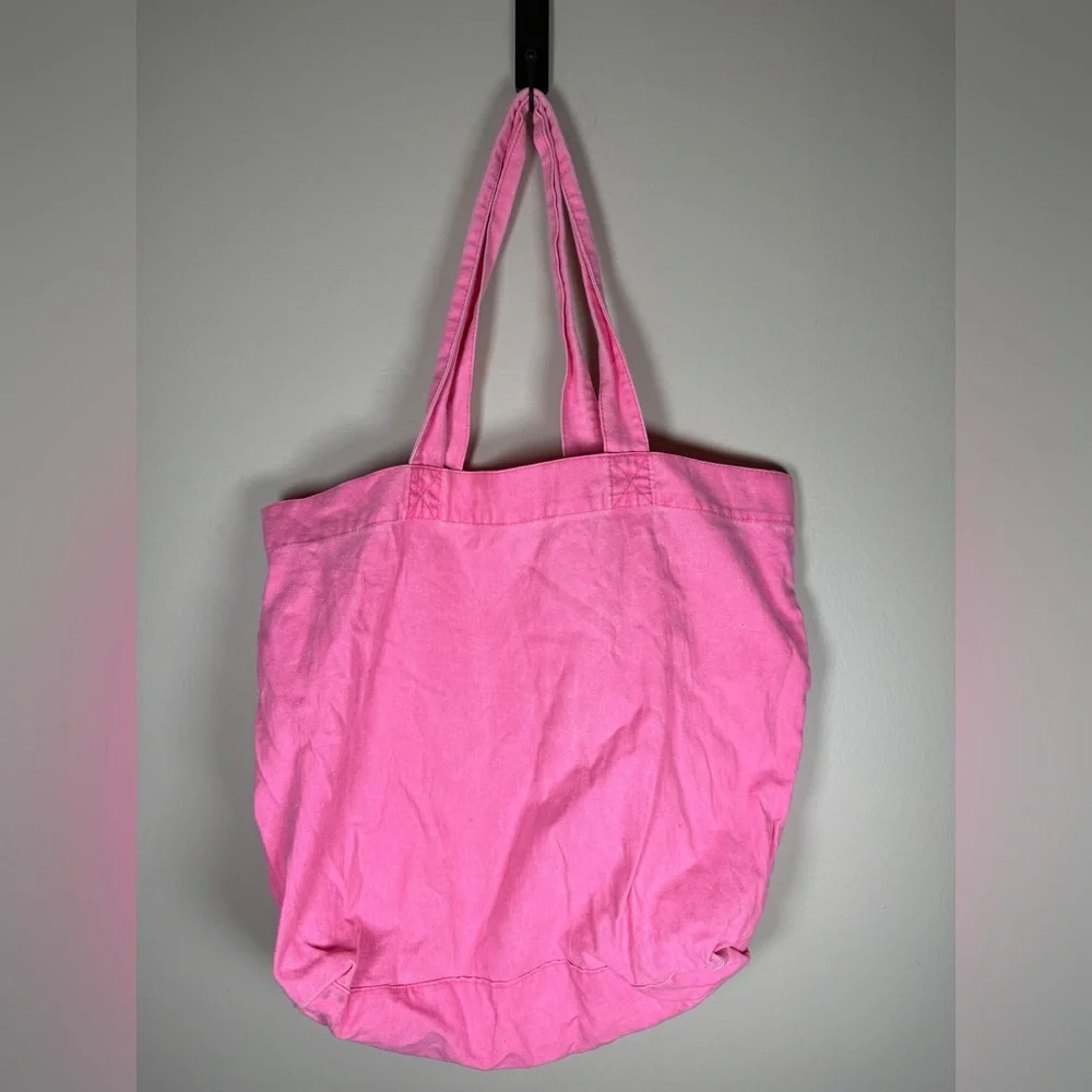 VS PINK Varsity Y2K Style Book Tote  Bag Gym Carryall Carry On - Picture 5 of 8